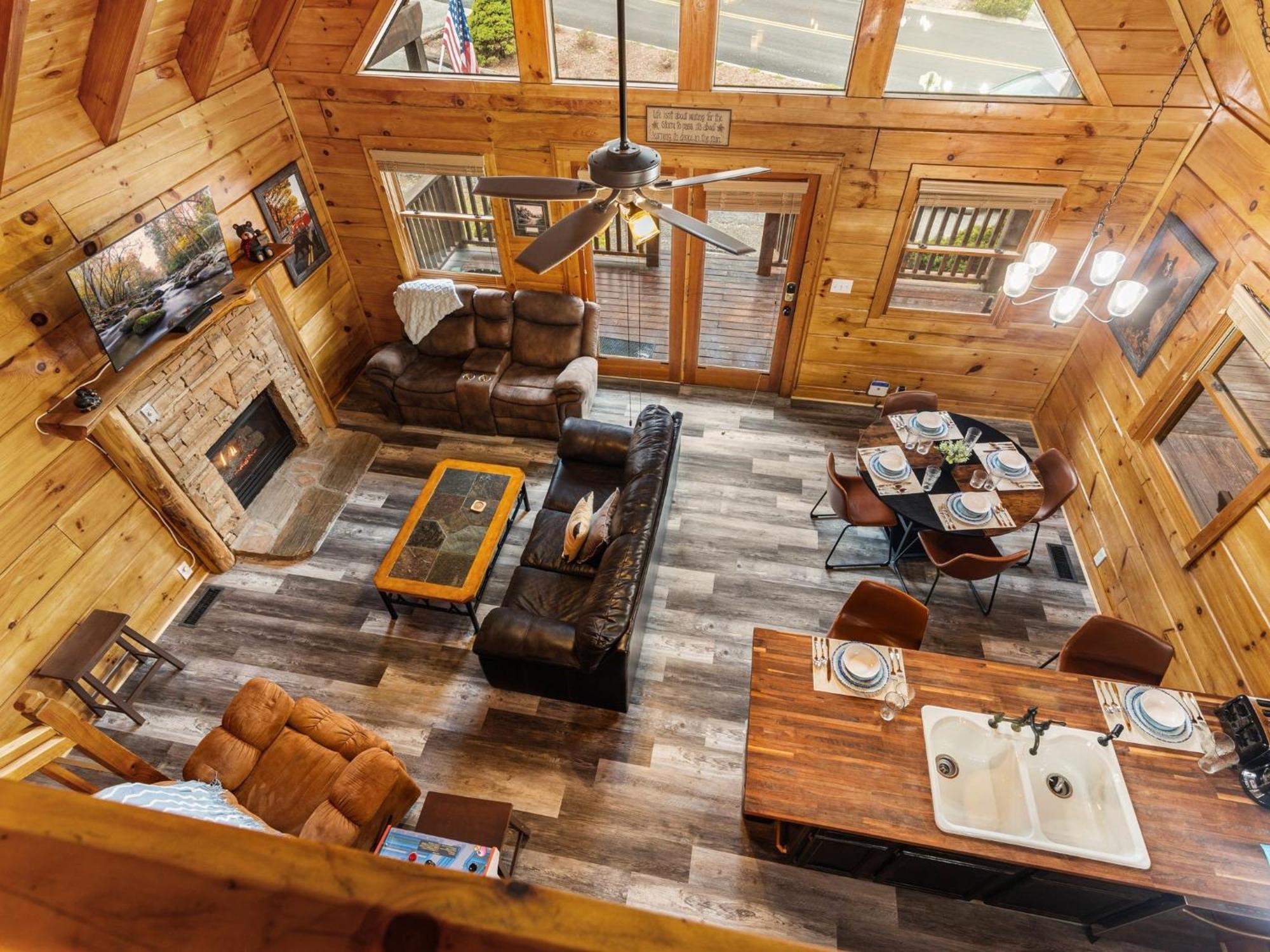 Er40 - The Bear Pause -Great Location,,,Close To All The Action! Cabin Pigeon Forge Bagian luar foto