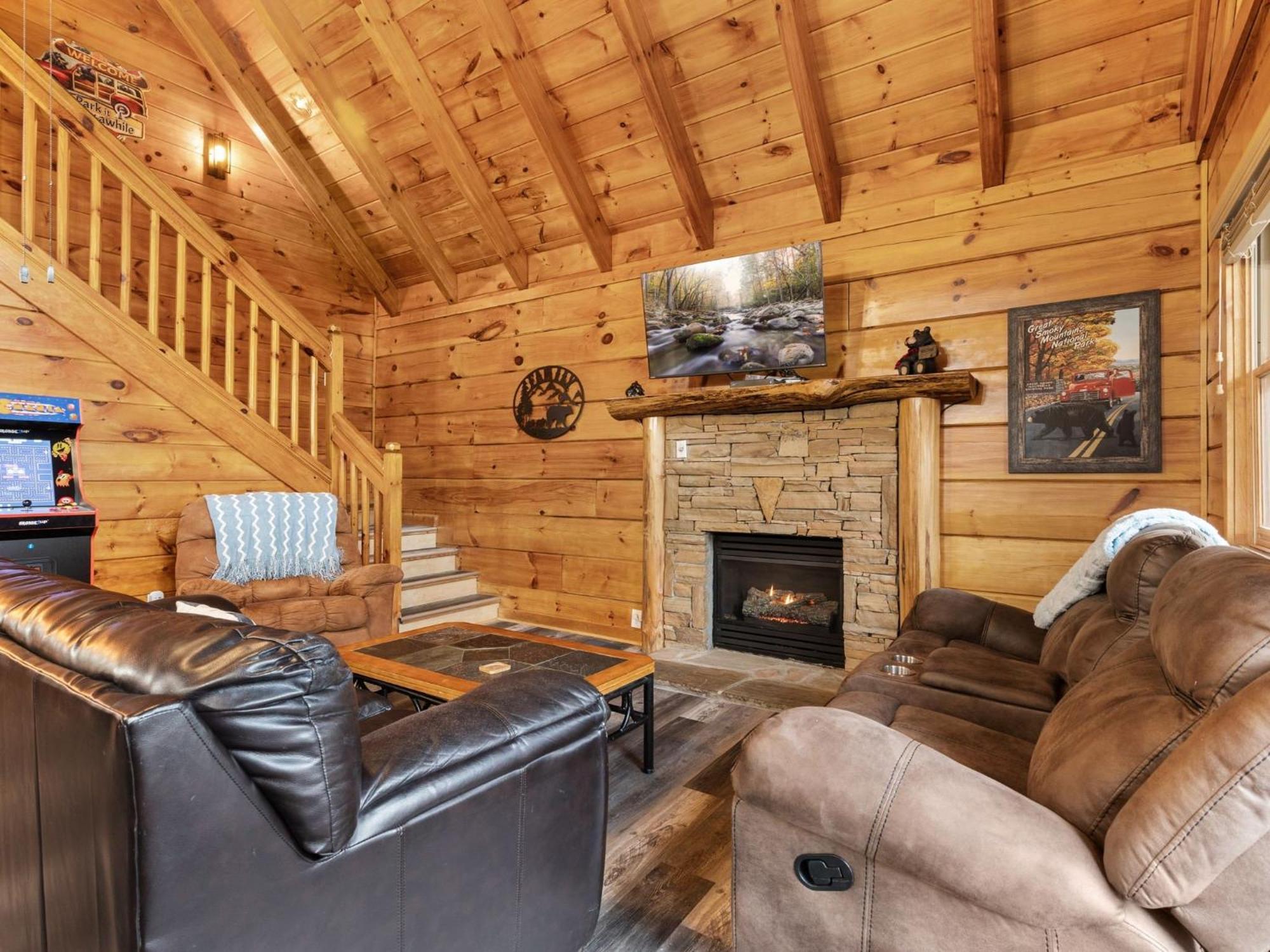 Er40 - The Bear Pause -Great Location,,,Close To All The Action! Cabin Pigeon Forge Bagian luar foto