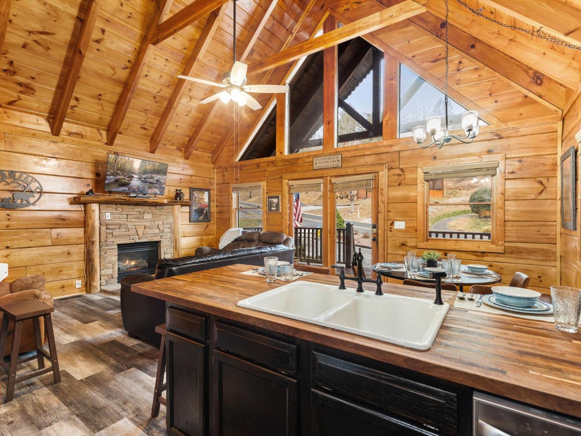 Er40 - The Bear Pause -Great Location,,,Close To All The Action! Cabin Pigeon Forge Bagian luar foto
